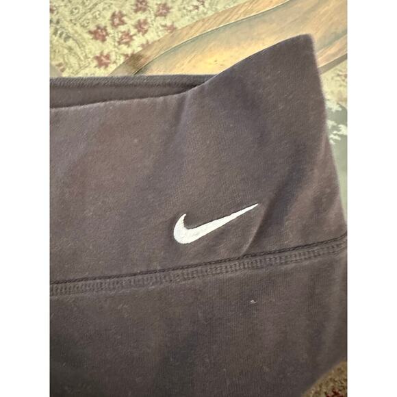 Nike Women's Brown Dri-Fit Activewear Ankle Leggings Size Large - Picture 2 of 4
